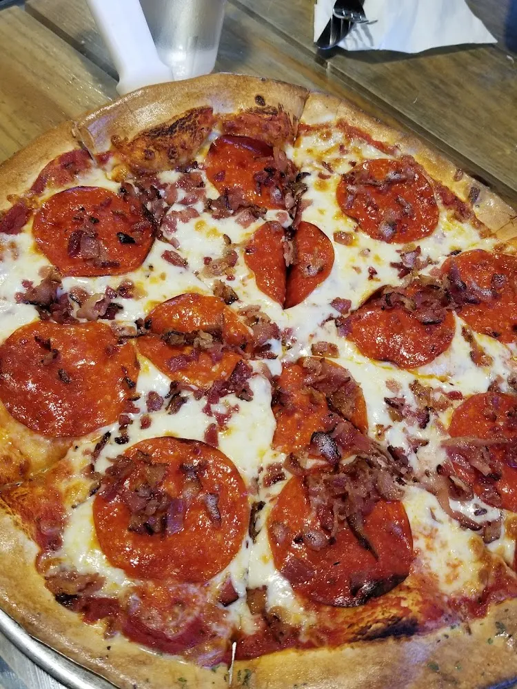 Pepperoni & Bacon Pizza